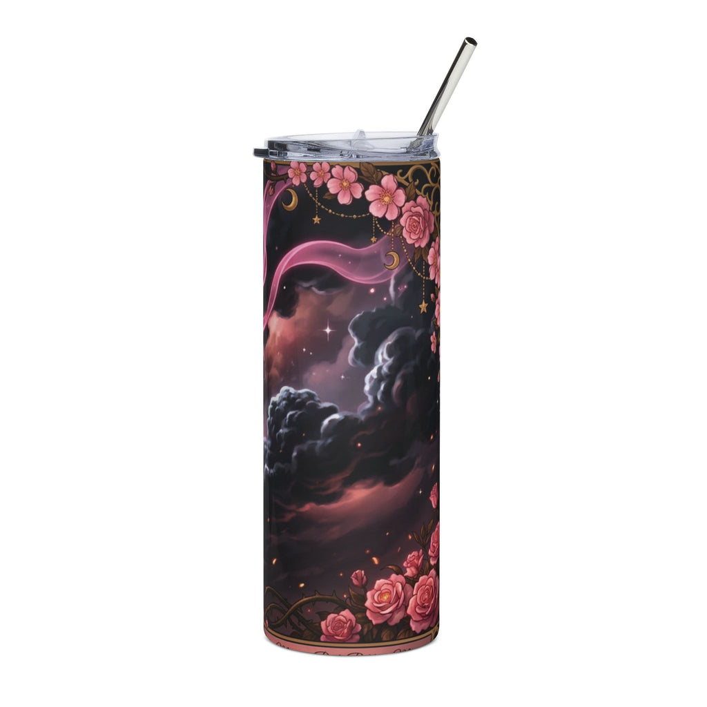 Sailor Moon Silhouette 20oz Stainless Steel Tumbler — Moonlit Magical Girl Travel Cup