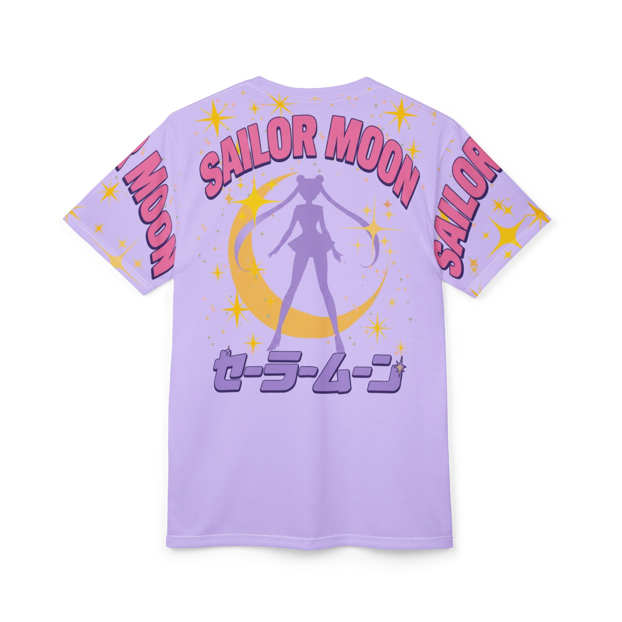 Sailor Moon Kittens All-Over Print Tee — Cute Anime Cat Graphic T-Shirt