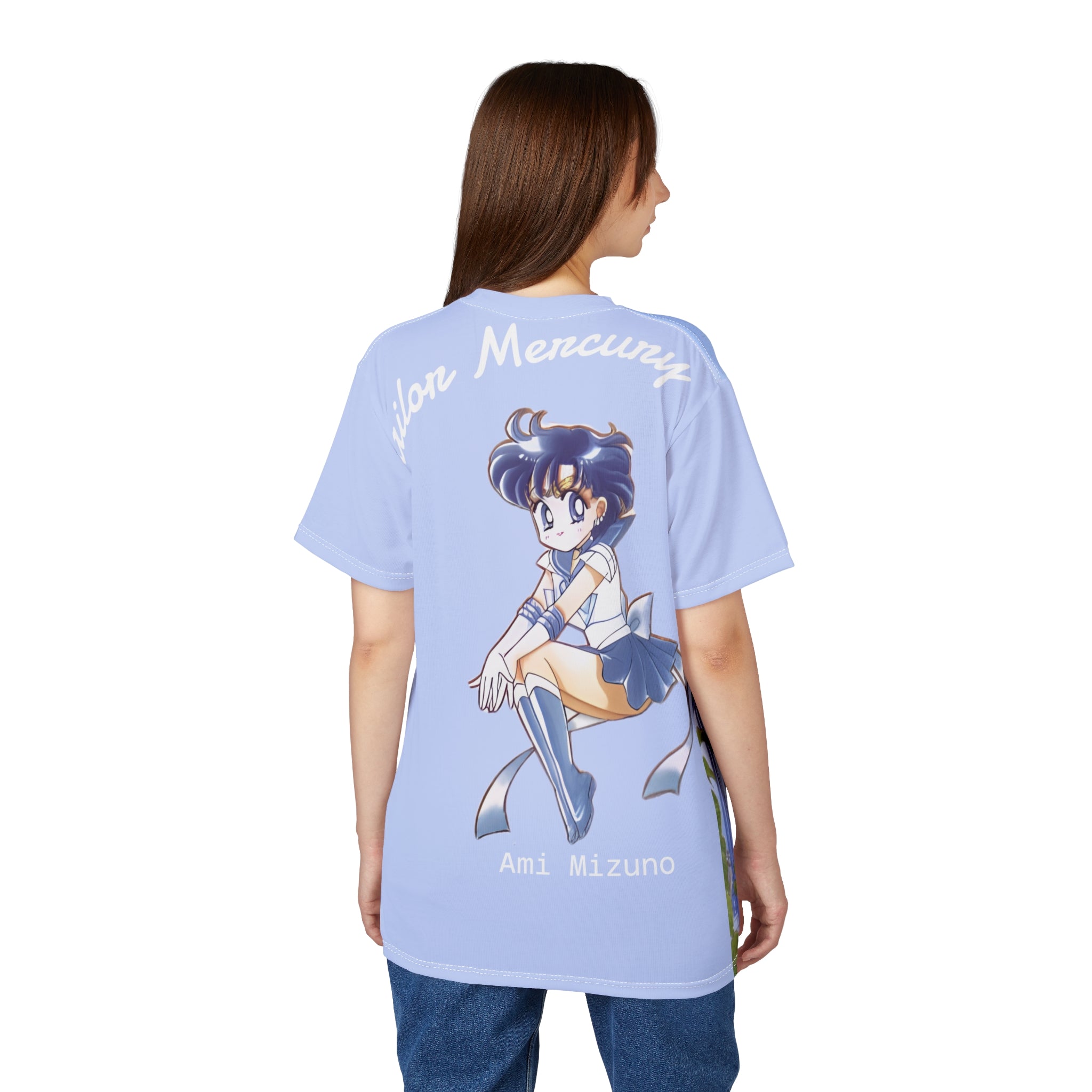 Anime Girl Reading Poolside Tee