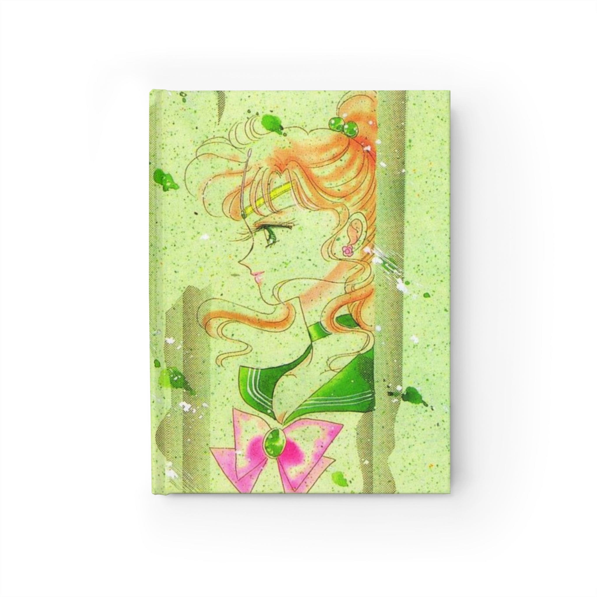 Sailor Jupiter Anime Journal — Green Magical Girl Notebook