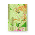 Sailor Jupiter Hardcover Journal — Anime Girl Green Sketch Notebook