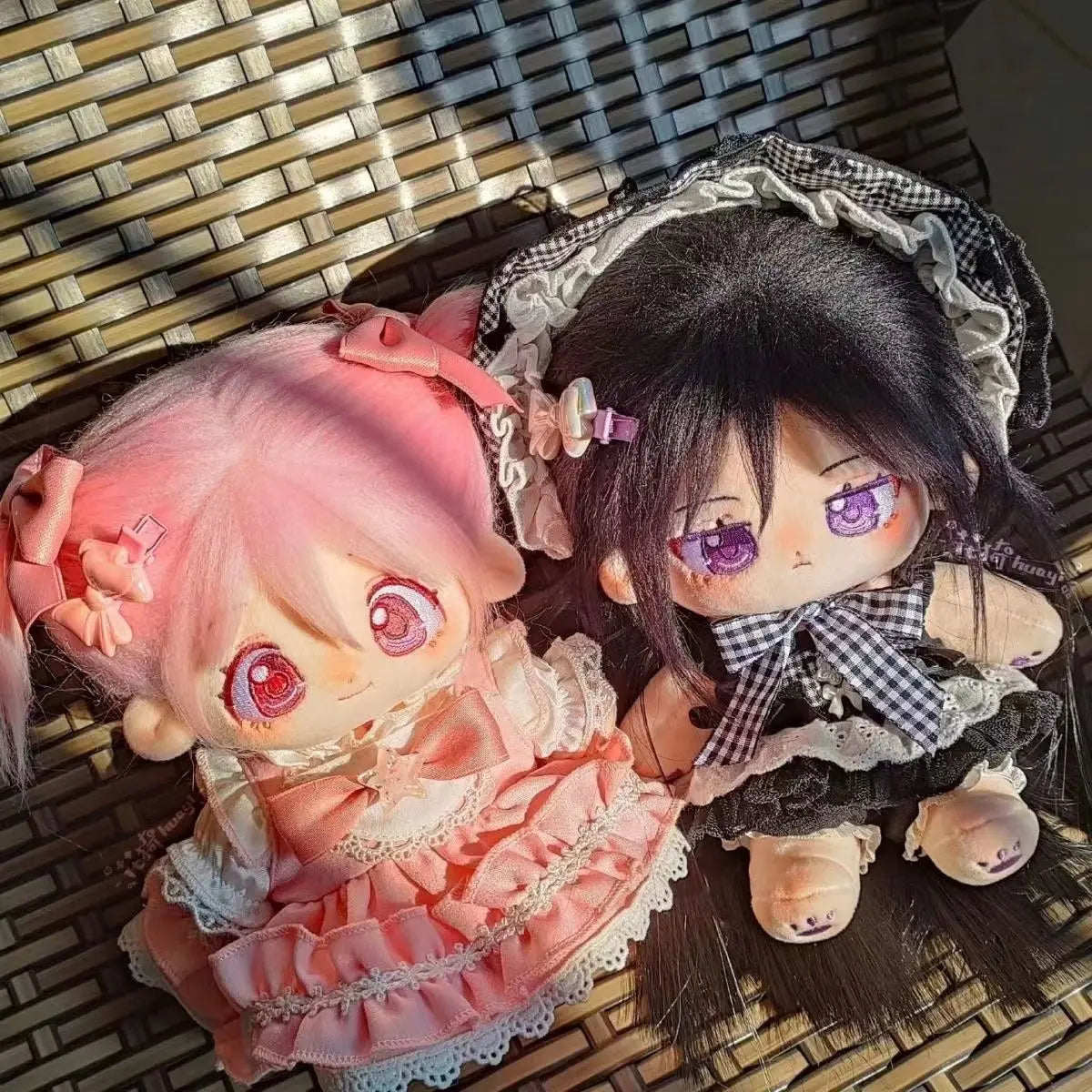 20cm Anime Madoka Magica Madoka Kaname Kyoko Kirei Cute Stuffed Plushie Cartoon Pillows Christmas Gifts Boys Girls