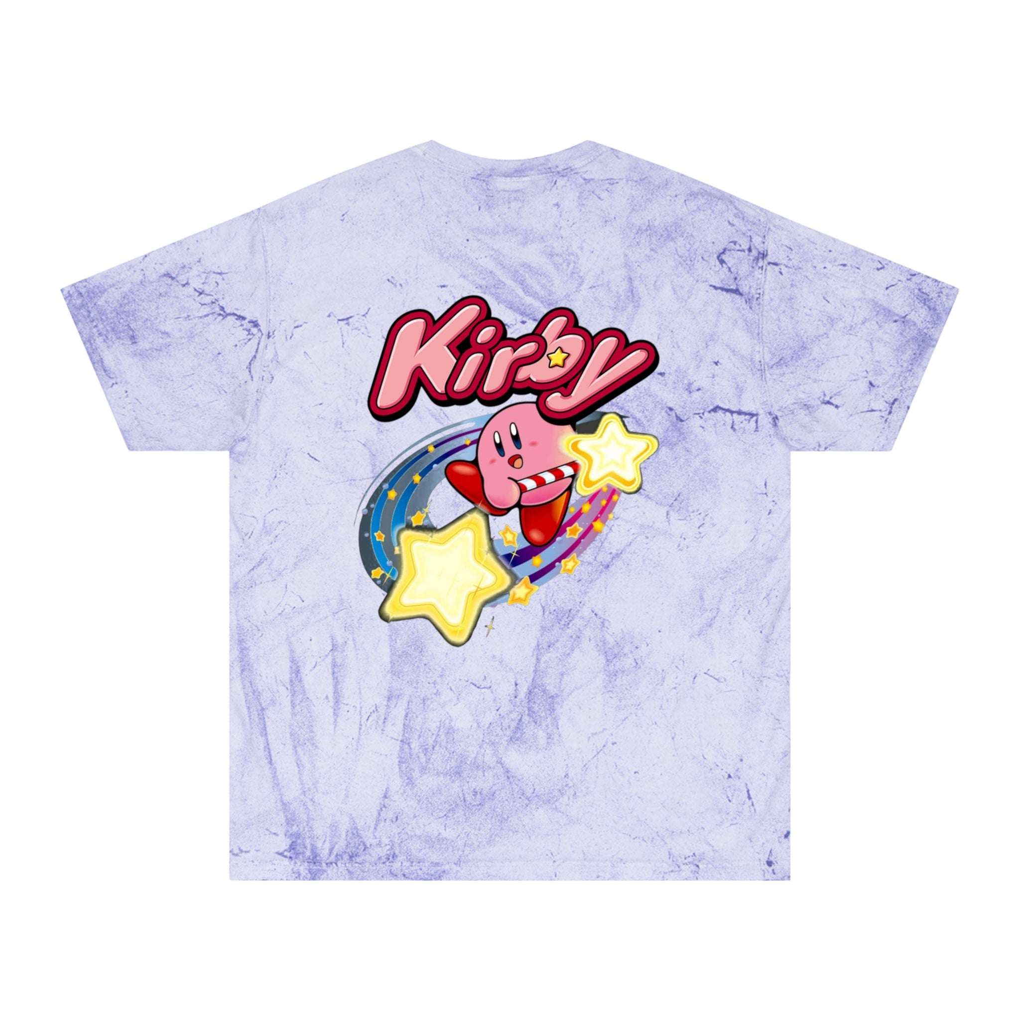 Kirby Japanese Logo Tie-Dye T-Shirt