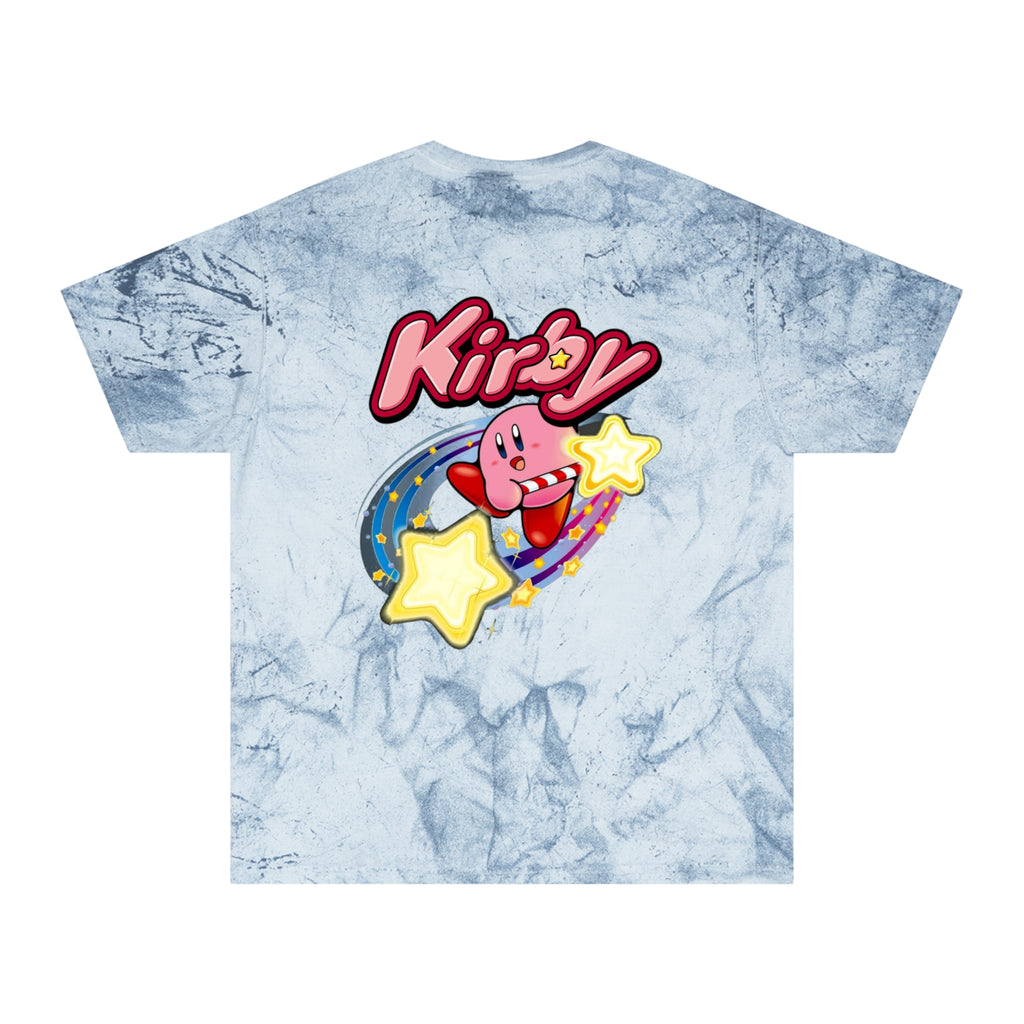 Kirby Japanese Logo Tie-Dye T-Shirt