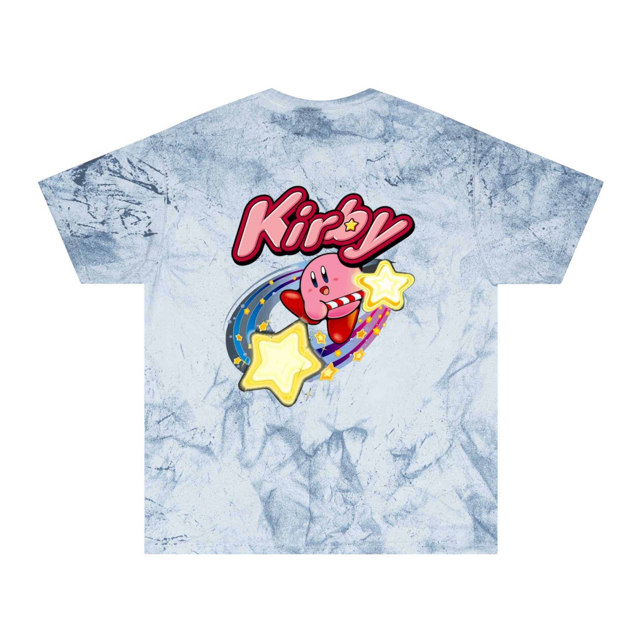 Kirby Japanese Logo Tie-Dye T-Shirt