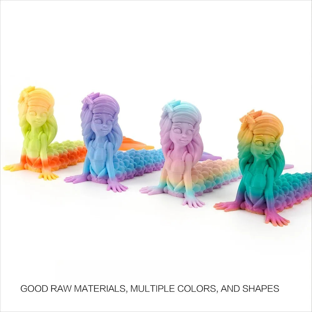 3D Printed Mermaid Figurines