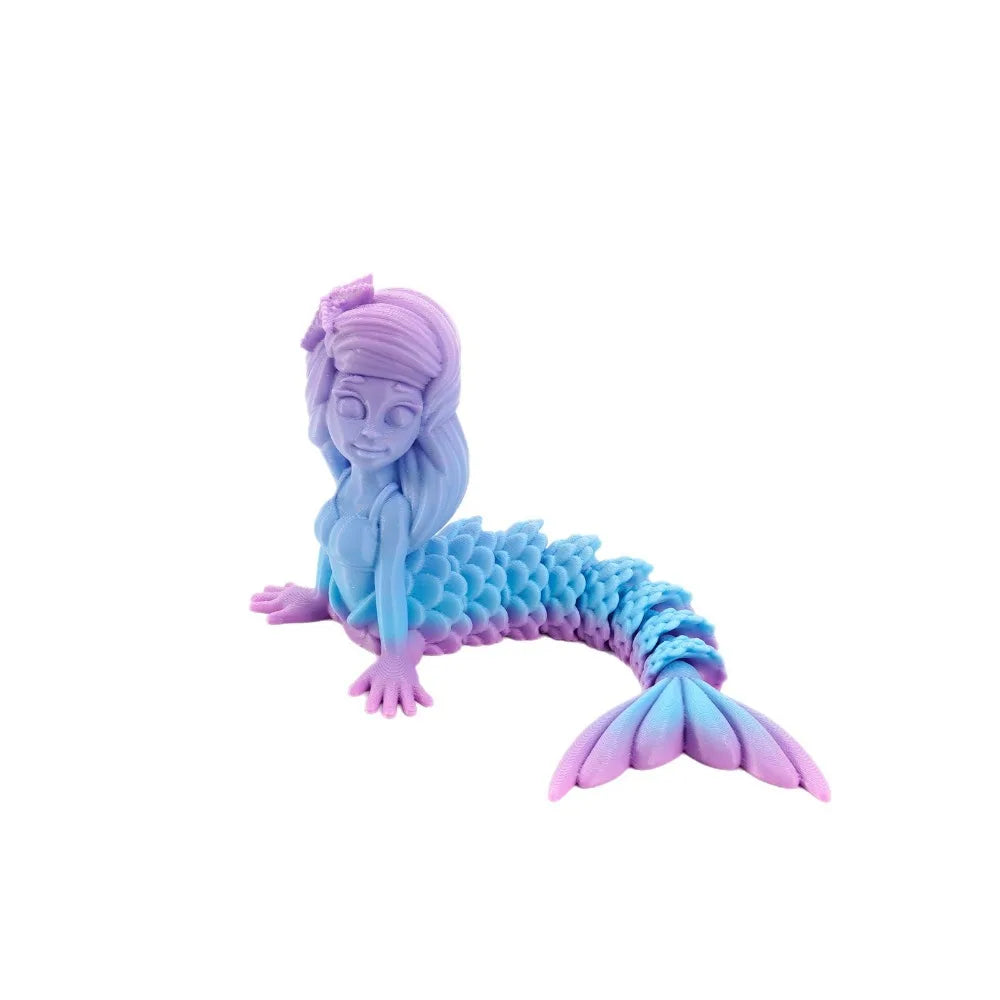 3D Printed Mermaid Figurines