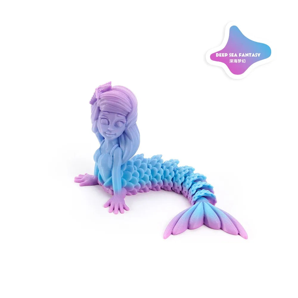 3D Printed Mermaid Figurines