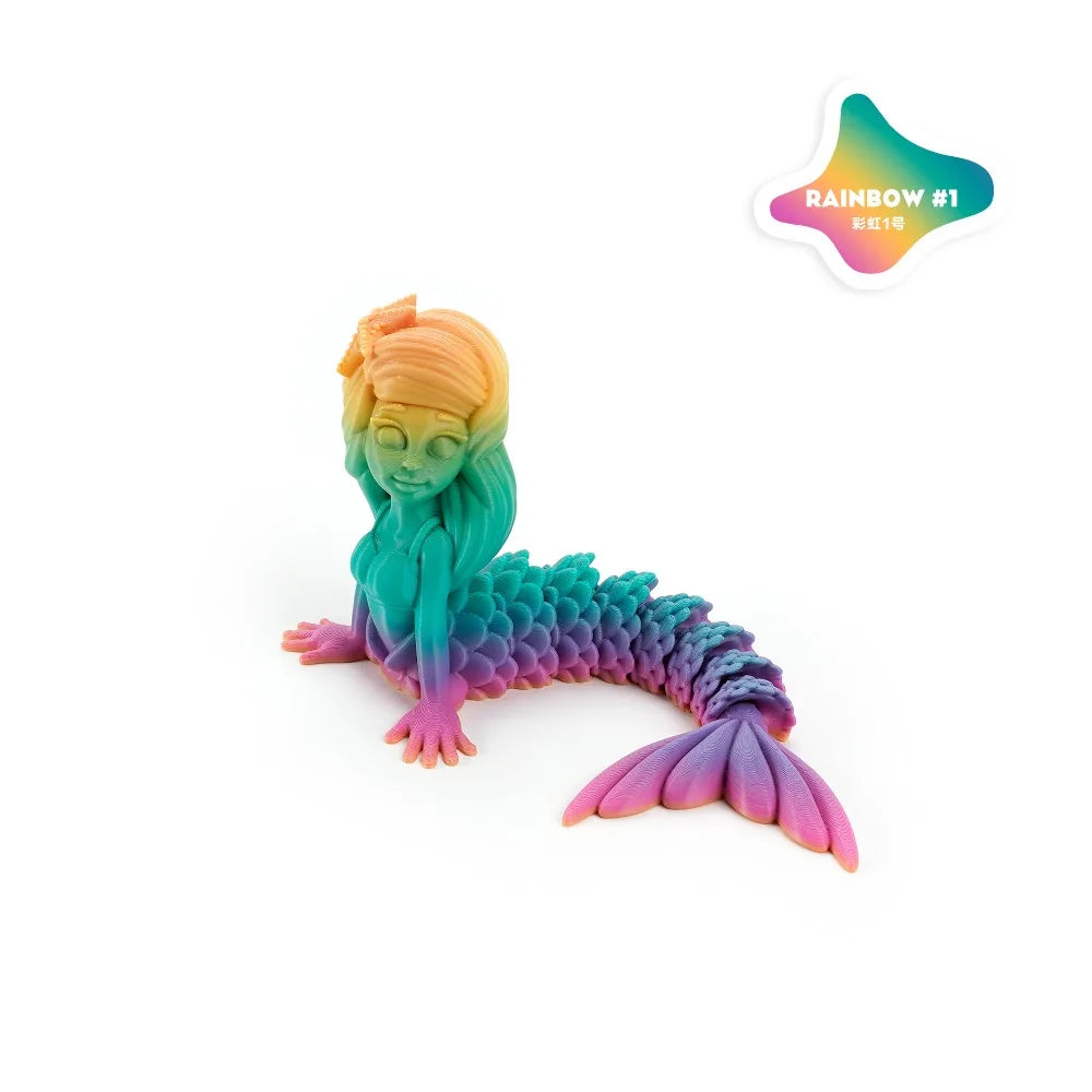 3D Printed Mermaid Figurines