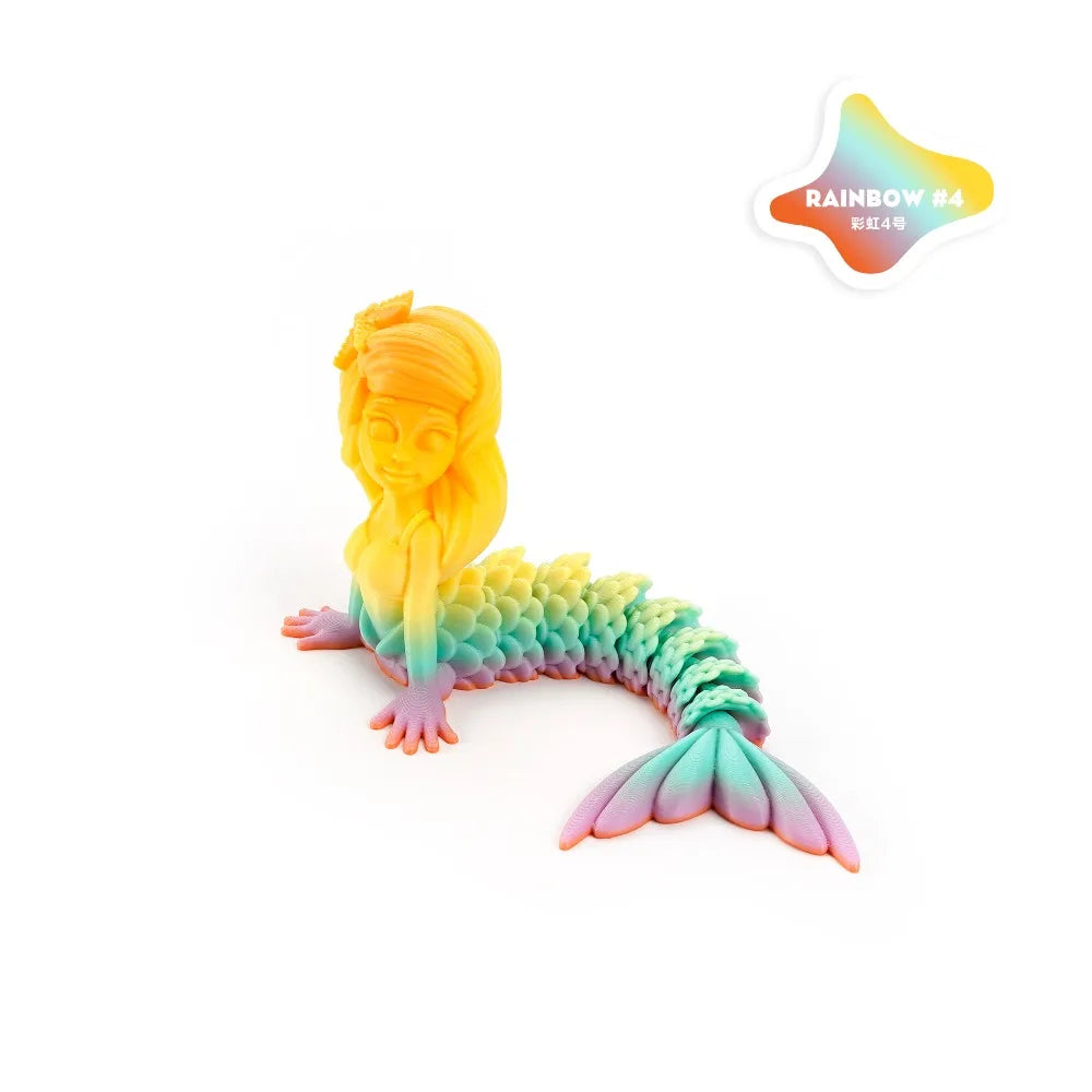 3D Printed Mermaid Figurines