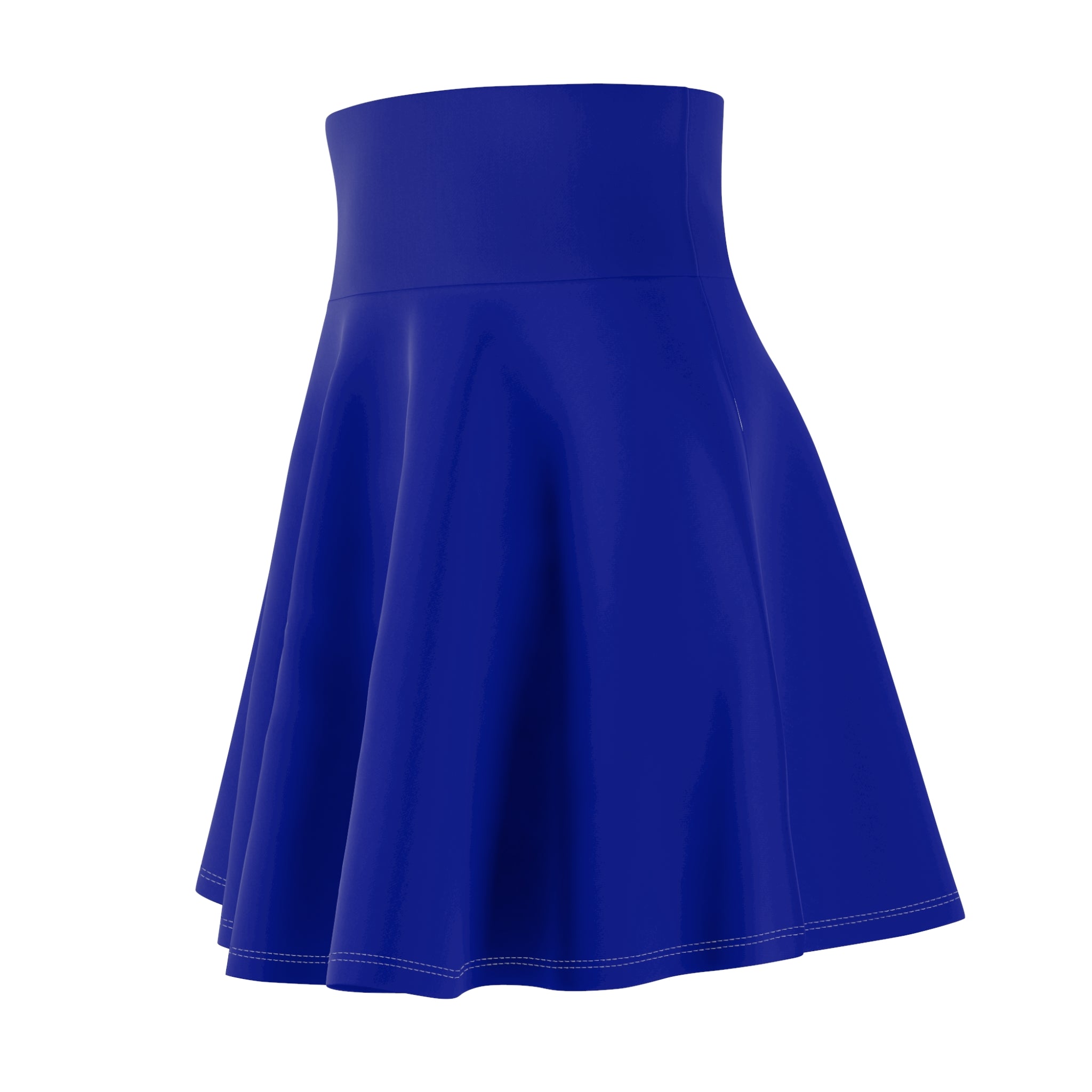 Sailor Moon Inspired Blue Skater Skirt with Bow — Cute Retro Aesthetic, Gift for Her