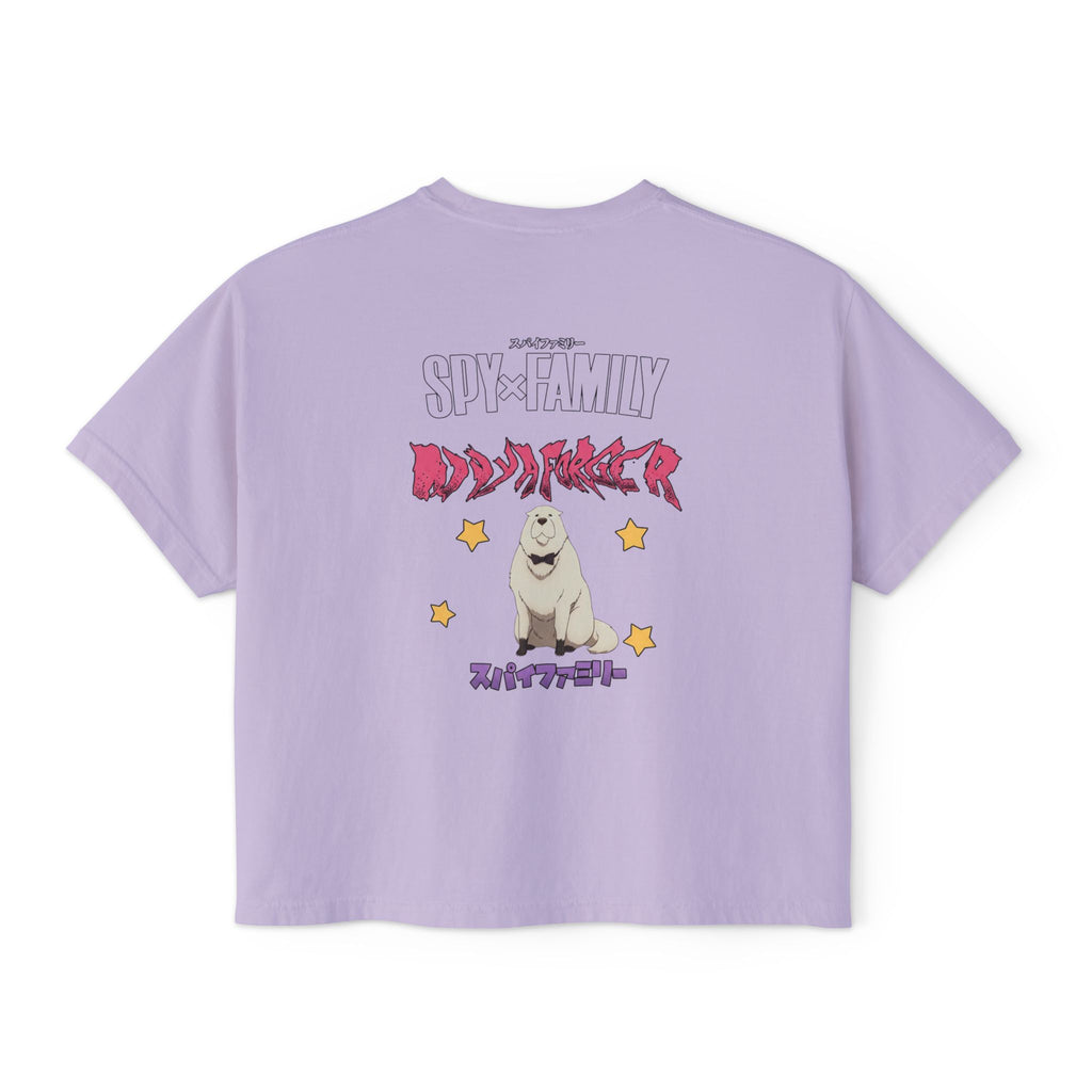 Spy x Family Anya Boxy Tee — Cute Anime Character Graphic Shirt