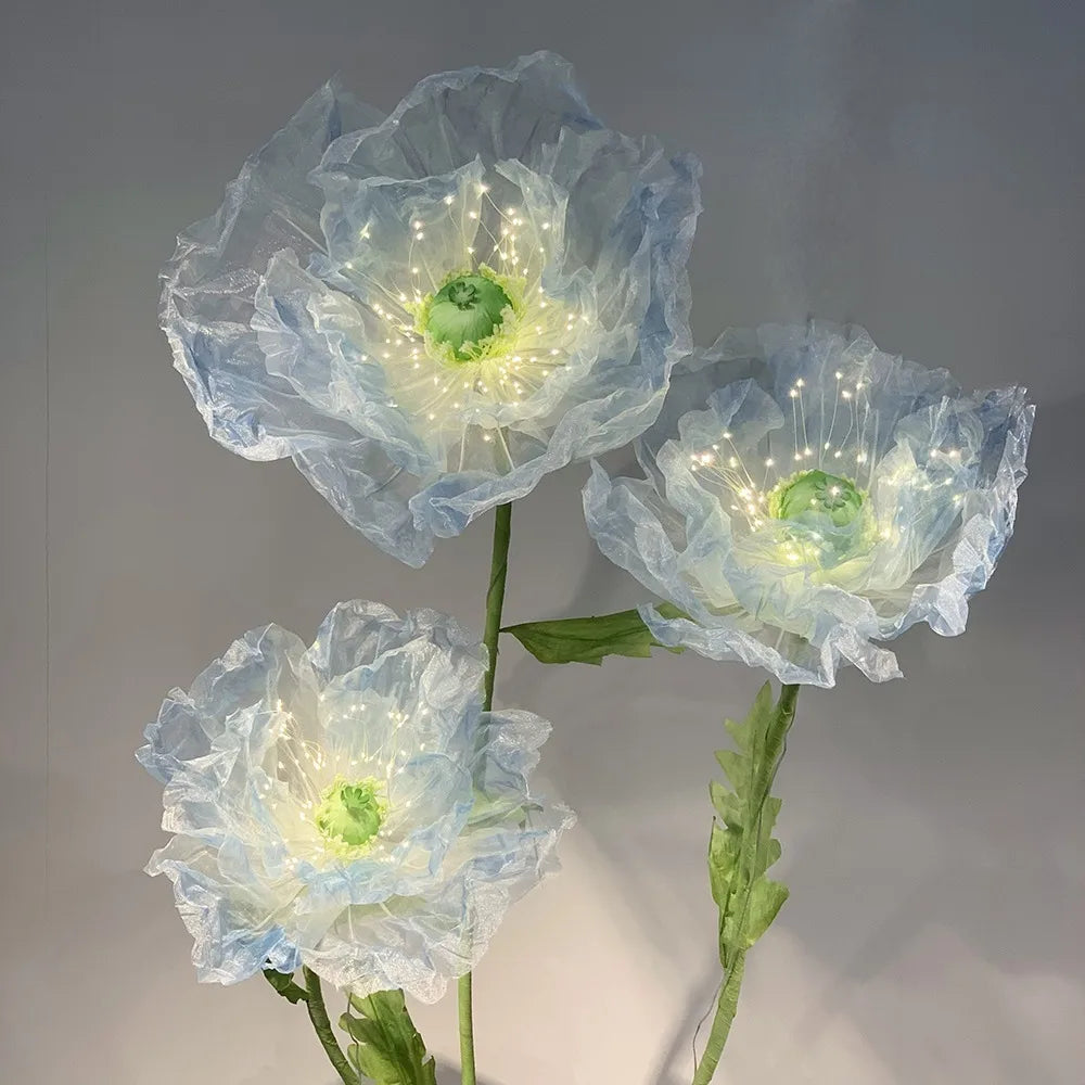 70 Inch Lighted Elpis Flower Inspired Fantasy Decor