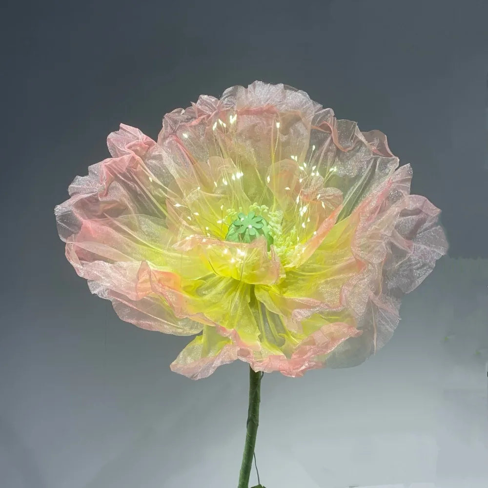 70 Inch Lighted Elpis Flower Inspired Fantasy Decor