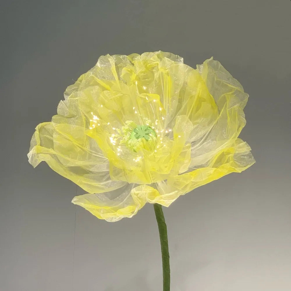 70 Inch Lighted Elpis Flower Inspired Fantasy Decor