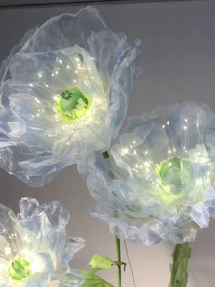 70 Inch Lighted Elpis Flower Inspired Fantasy Decor