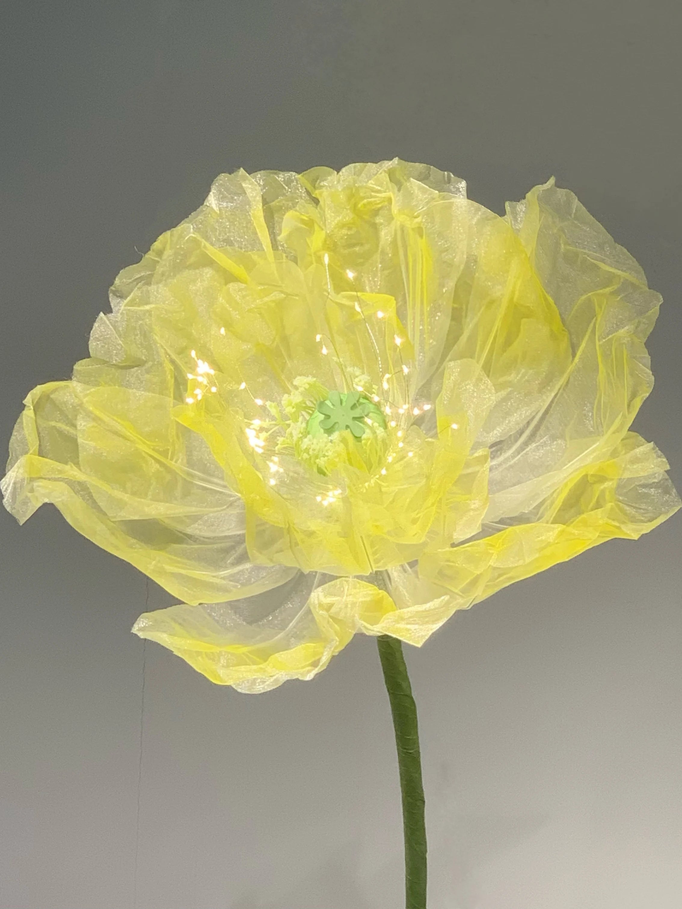 70 Inch Lighted Elpis Flower Inspired Fantasy Decor