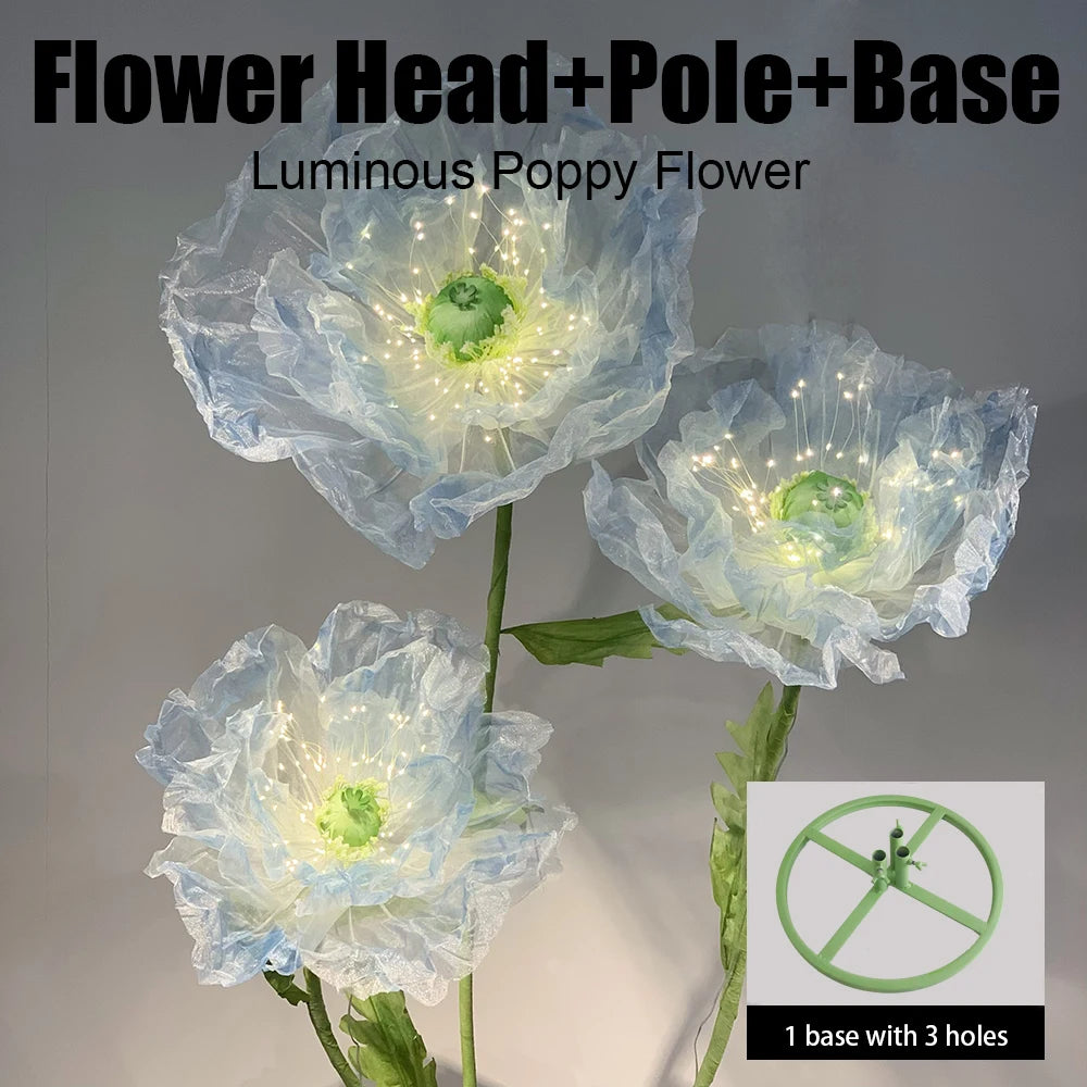 70 Inch Lighted Elpis Flower Inspired Fantasy Decor