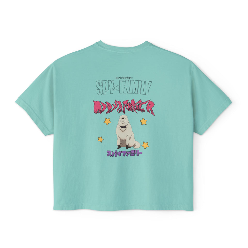 Spy x Family Anya Boxy Tee — Cute Anime Character Graphic Shirt