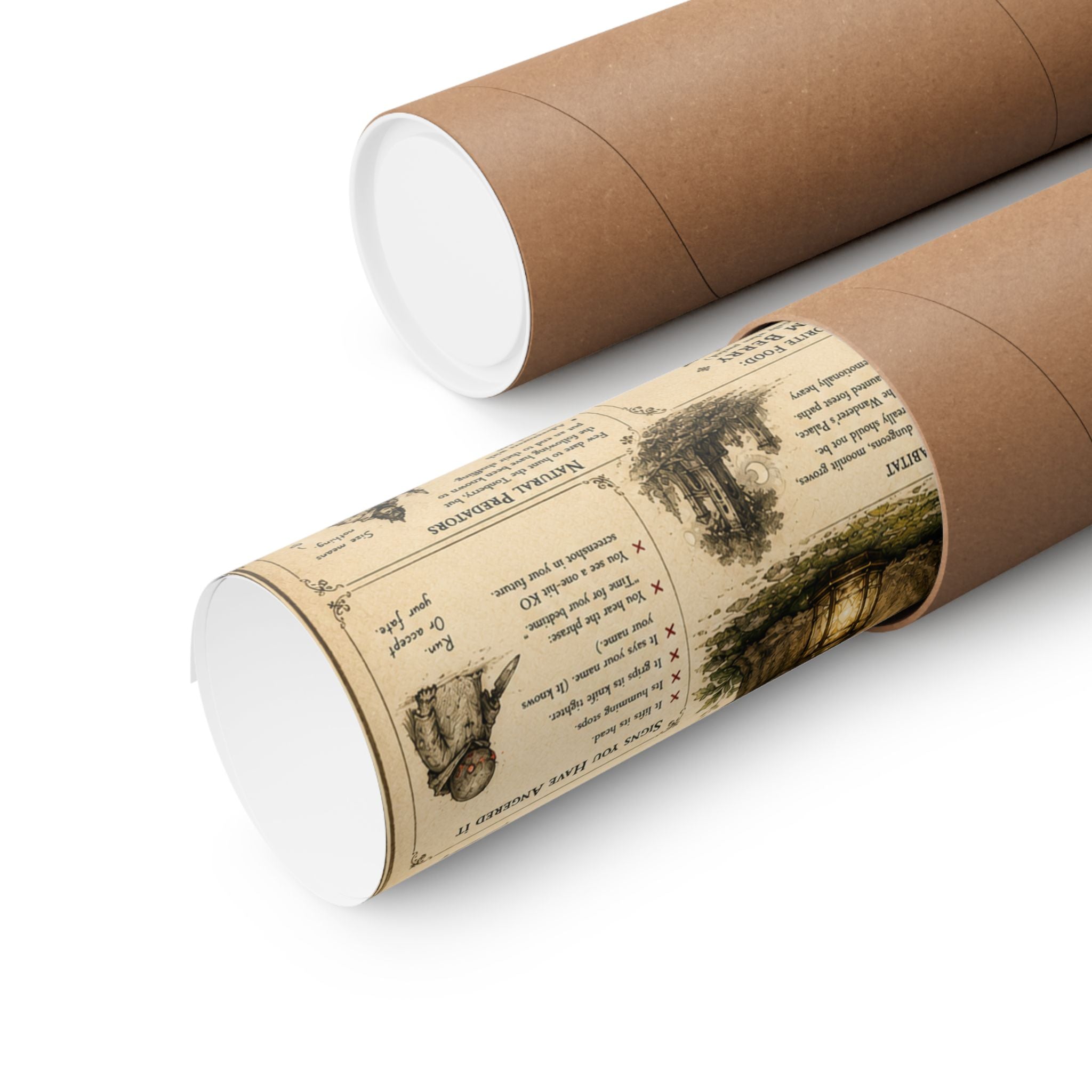Tonberry Field Guide Matte Poster