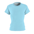 Women's Cut & Sew Tee — Classic Light Blue Crewneck