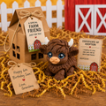 Adopt a Highland Cow Gift Set | Pet Adoption Box | Cute Highland Cow Birthday Gift for Kids