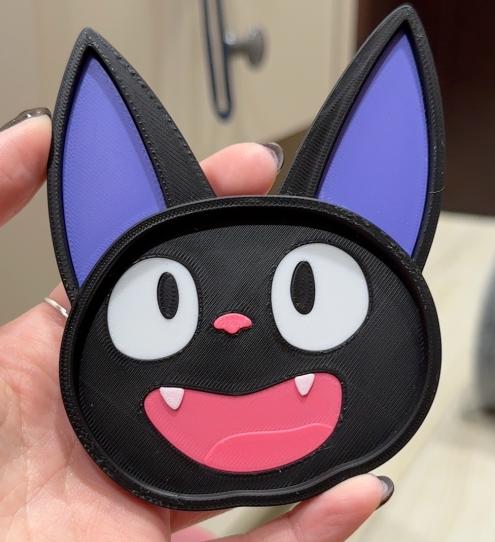 Cat 3D Printed Desk Organizer, Inspired Holder, Trinket Box ,Gifts for Her, Anime Lovers