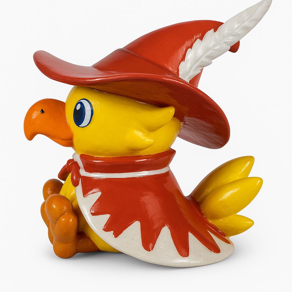 Chocobo 3d print and colored, Final Fantasy3d printinggift