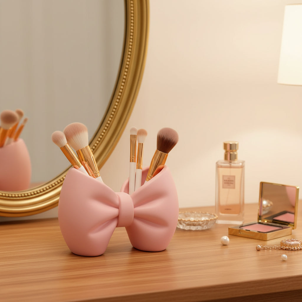 1pc-creative-bow-mKE UP BRUSH HOLDER