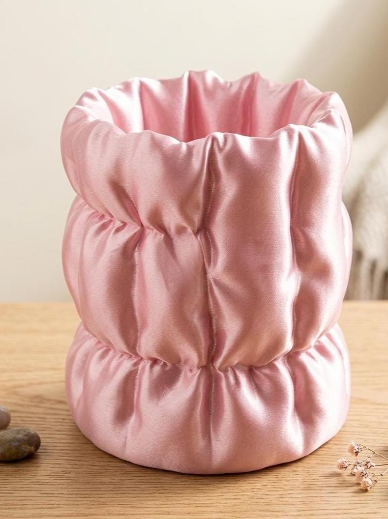 Coquette Make Up Brush Holder, Pink Vanity, Cute Room Decor, Gift for Her, Mother’s Day Gift Idea