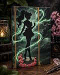 Dark Magical Girl Notebook, Anime Lightning Journal, Aesthetic Hardcover Sketchbook, Witchy Kawaii Stationery, Gift for Anime Lover