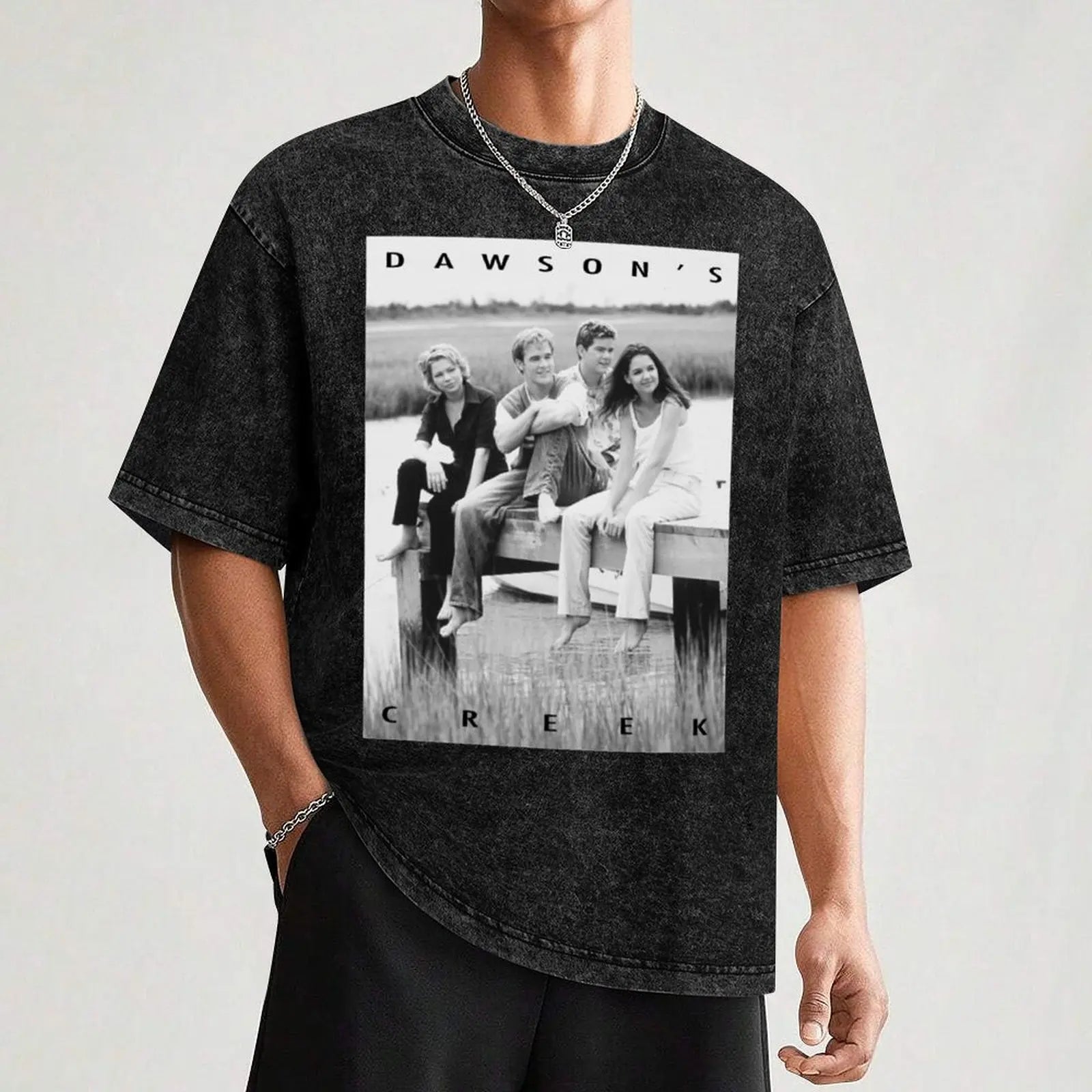 Dawsons Creek - Retro T-Shirt Urban Casual Loose Fit Tee