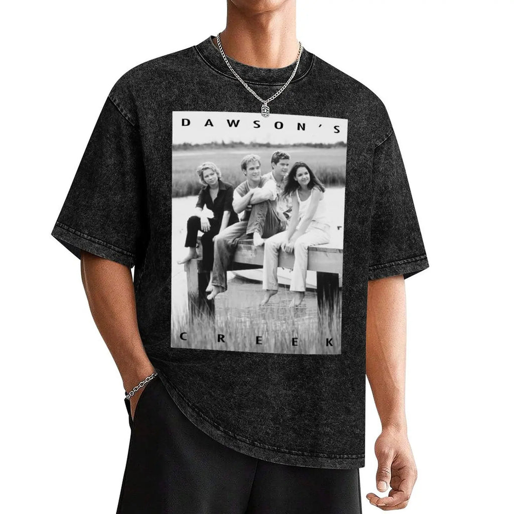 Dawsons Creek - Retro T-Shirt Urban Casual Loose Fit Tee