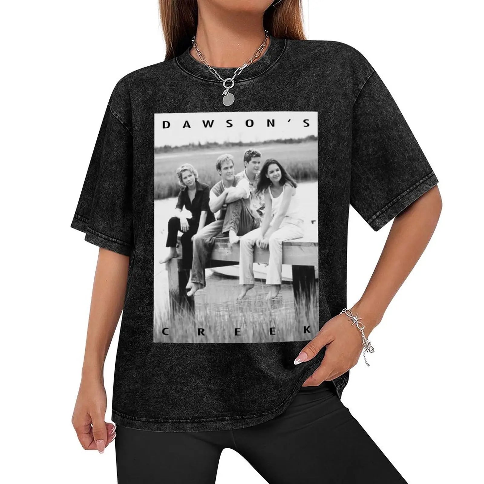 Dawsons Creek - Retro T-Shirt Urban Casual Loose Fit Tee