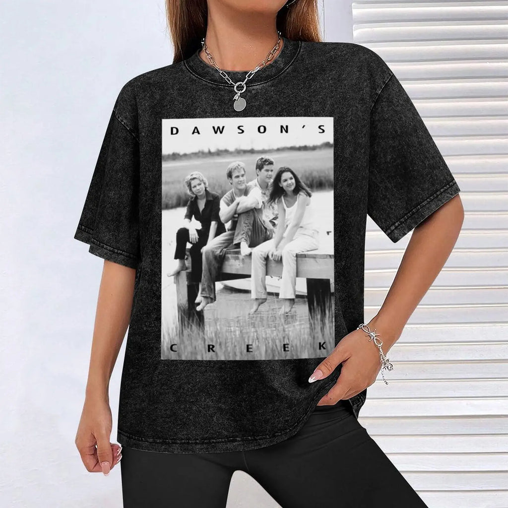 Dawsons Creek - Retro T-Shirt Urban Casual Loose Fit Tee
