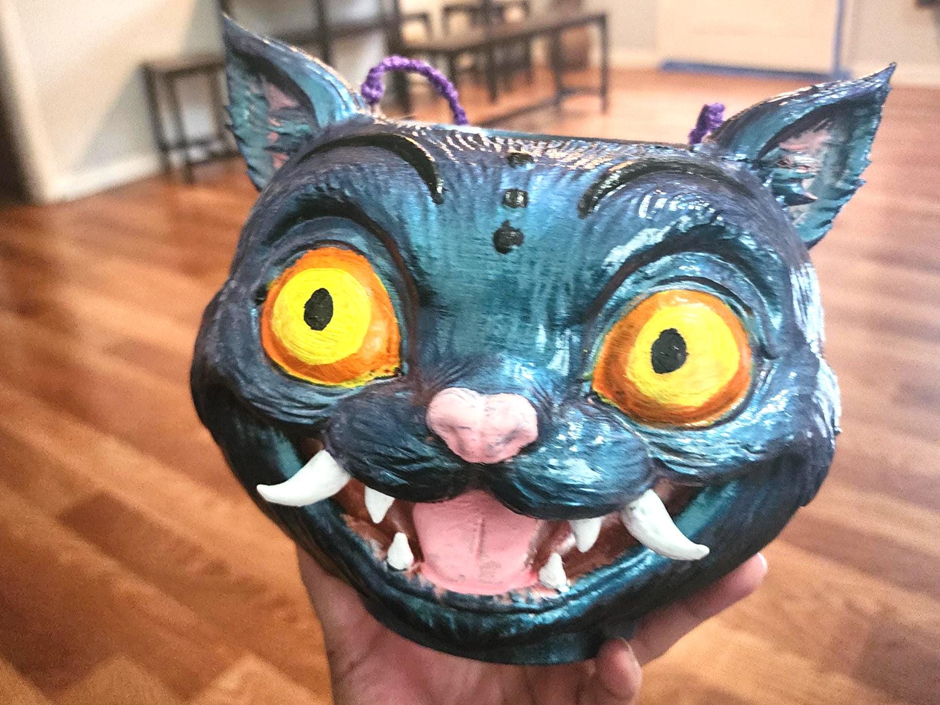 Demon Hunter Halloween Bucket Prop | Tiny Candy Pail | Stray Kids SKZoo Fan Gift | Unique K-Pop Collectible3d printinggift