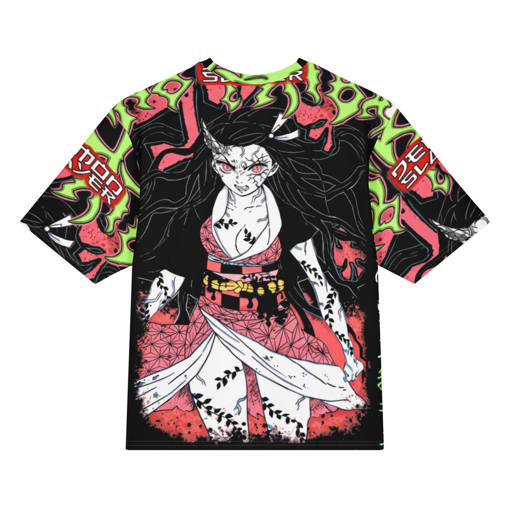 Demon Hunters Slayers Nezuko Oversized cotton t-shirt