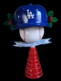Dodgers Los Angeles City Christmas Tree Topper 10 inches Christmas Gift