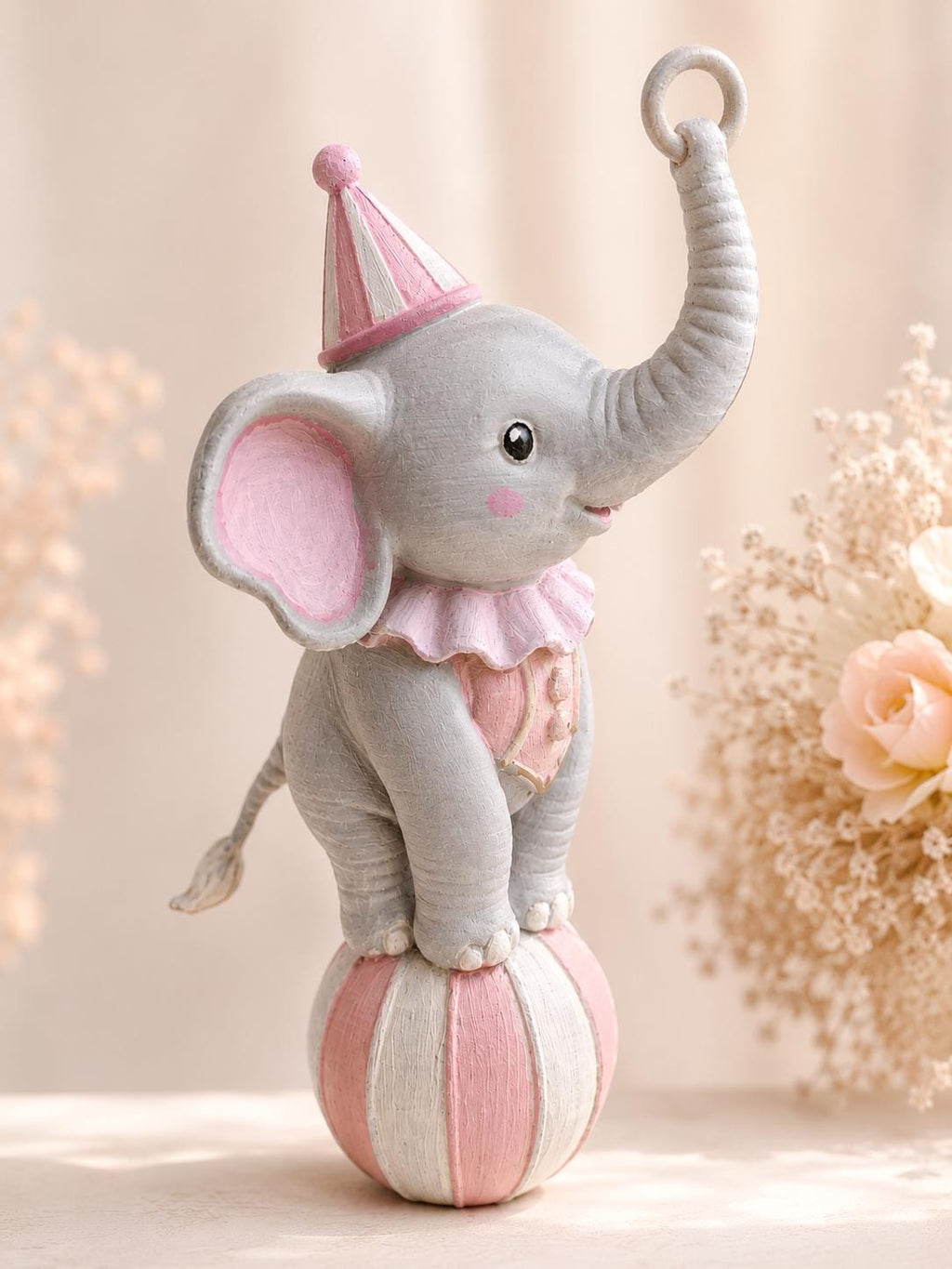 Elephant Circus Cake Topper, Centerpiece Baby Shower - MagikaPop