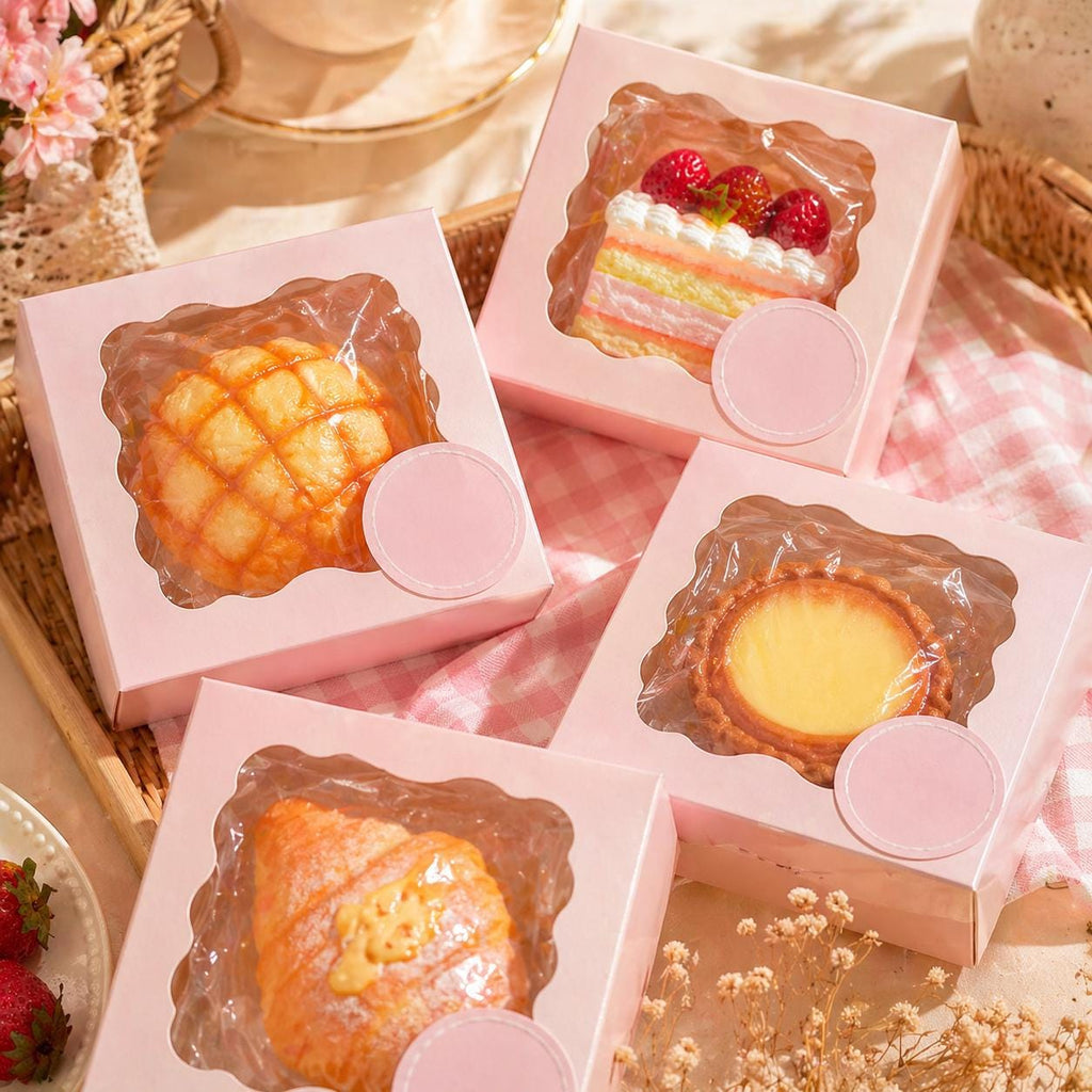 Fake Dessert Sensory Toys, Bakery Party Favor Box – , Birthday Goodie Bags, Kids Party Favors, Cute Kawaii Gift Set