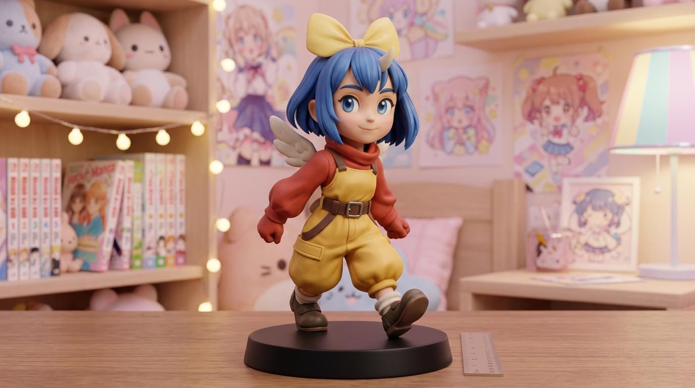 Final Fantasy Eiko Carol Figurine, 8 inch -Hand Painted Collectible Figurine