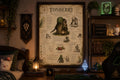 Final Fantasy Tonberry Field Guide Print | Eorzea Inspired Wall Art Retro Gaming Decor (16x24)