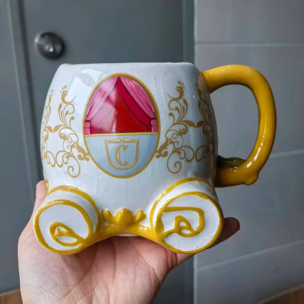Halloween All Saints' Day Cup 3D Relief Handdrawn Ceramics Candy Jar Storage Tank Cup Water Cup Tableware Household Dinnerware