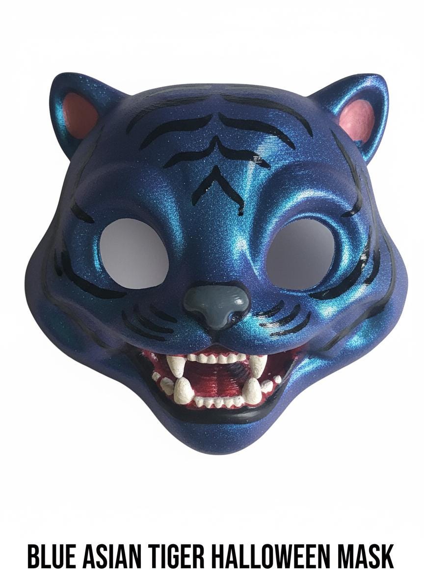Halloween Mask Derpy cat k pop hunters *no string included*