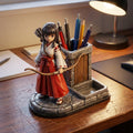 Inuyasha Themed 3D Printed Pencil Holder – Hand Painted Anime Desk Organizer (5")