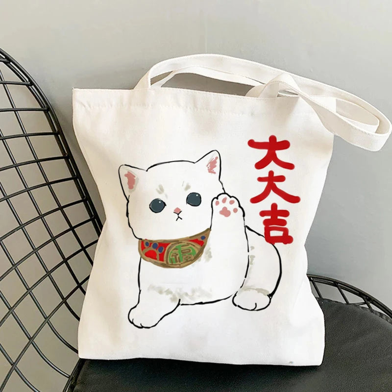 kawaii-cats-cartoon-manga-tote-bag-beach-bag-shopper-bags