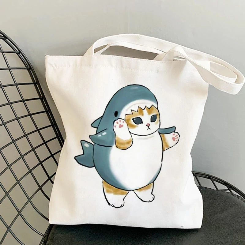 kawaii-cats-cartoon-manga-tote-bag-beach-bag-shopper-bags