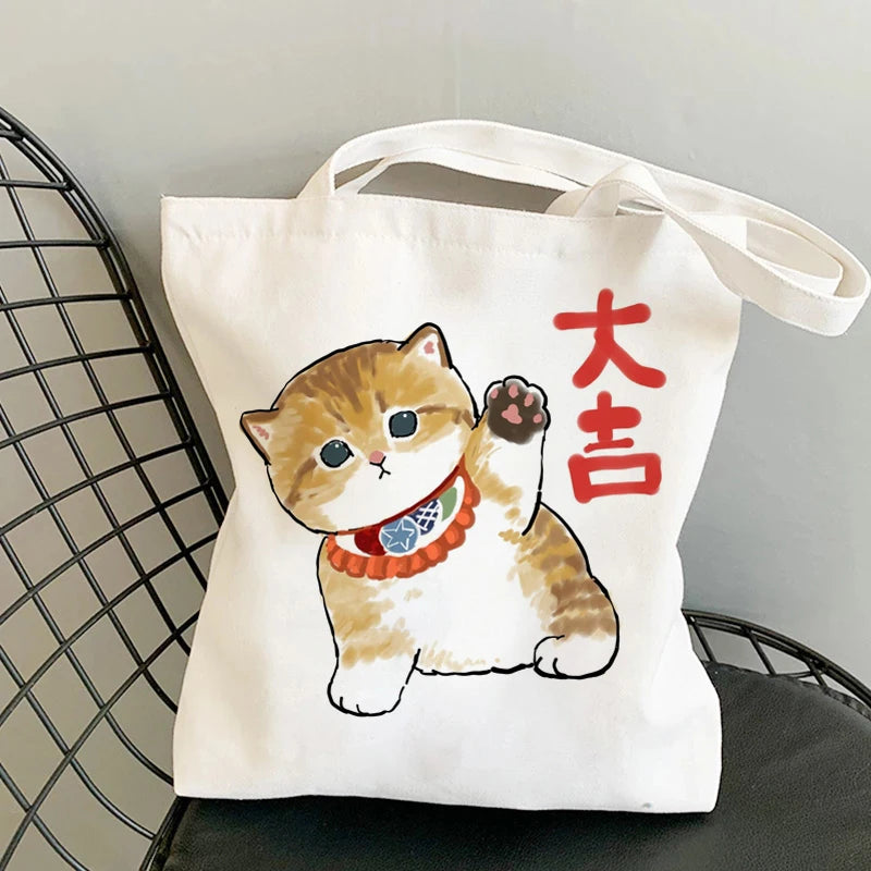 kawaii-cats-cartoon-manga-tote-bag-beach-bag-shopper-bags