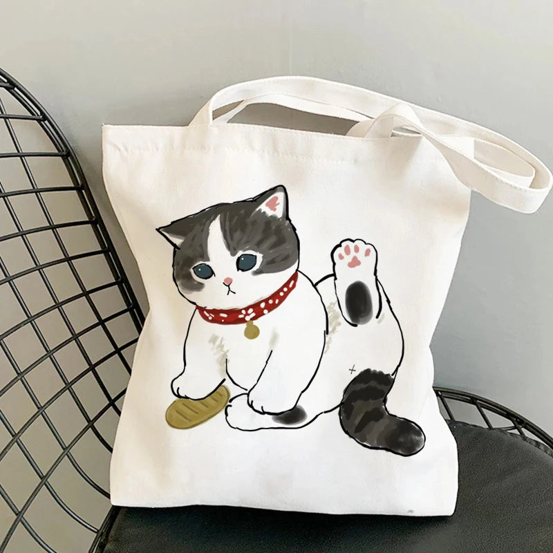 kawaii-cats-cartoon-manga-tote-bag-beach-bag-shopper-bags