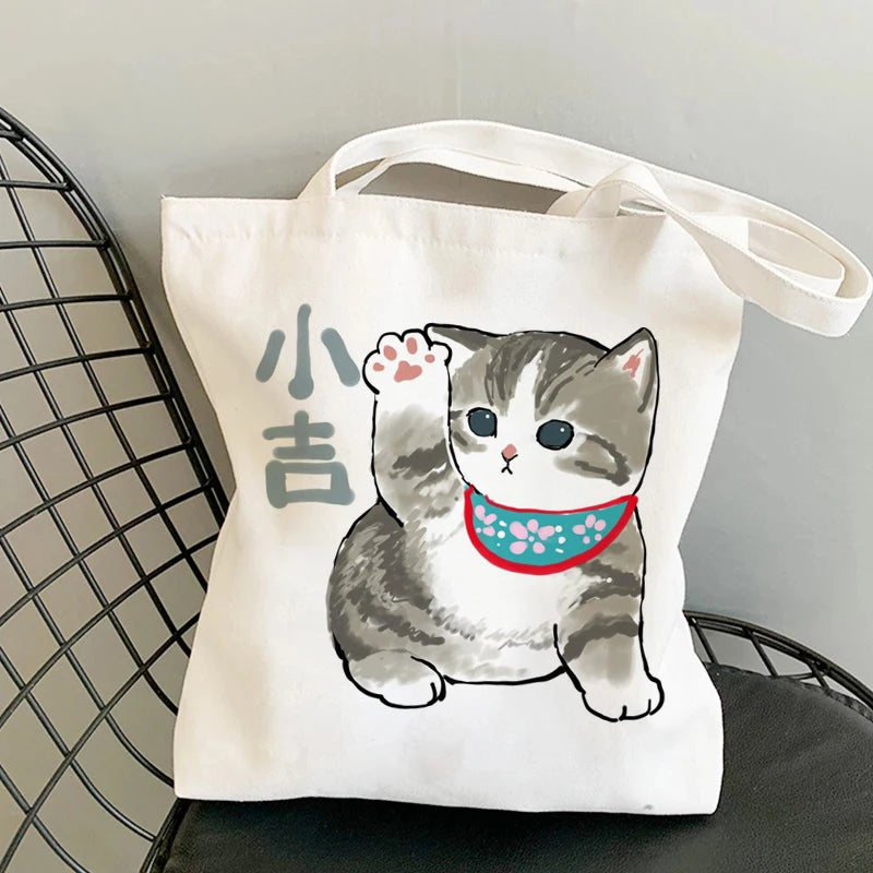 kawaii-cats-cartoon-manga-tote-bag-beach-bag-shopper-bags